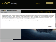 Tablet Screenshot of hertzrent2buy.fr